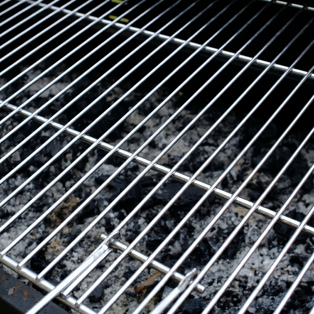 Une grille neutre, comme au premier jour. La viande retrouve sa saveur.